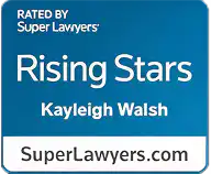 Super Lawyers Rising Star, Kayleigh R. Walsh